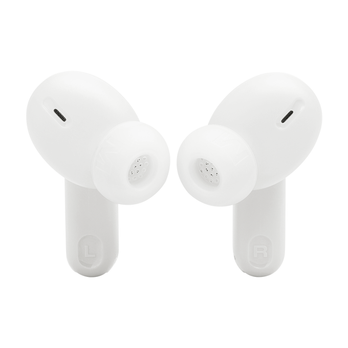 JBL Tune Beam 2 - White - True Wireless Noise Cancelling Earbuds - Back image number null